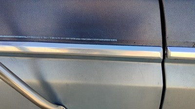 1982 Ford F150 Passenger Right Front Upper Moulding From Door Oem Trim Strip