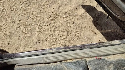 2005 Dodge Ram 2500 Driver Left Lower Kick Trim Panel Oem Taupe L5