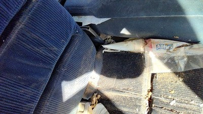 1993 Buick Lesabre Passenger Right Front Seat Belt Buckle Receiver Oem Blue