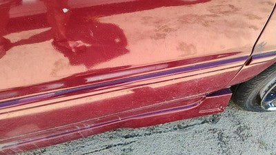1994-96 Honda Accord Passenger Right Front Moulding From Door Oem Trim Strip Red