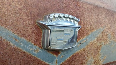 1984 Deville Sedan Trunk Emblem Key Cover Rear Back Deck Lid