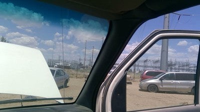 1993 Ford Van E150 Passenger Right A Pillar Trim Windshield Post Panel Oem Gray