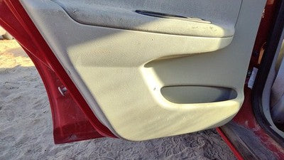 05-10 Chevy Cobalt Driver Left Rear Door Trim Panel With Switches Back 14C Gray