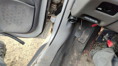 1997 Ford Taurus Driver Left Lower Kick Trim Panel Oem Gray