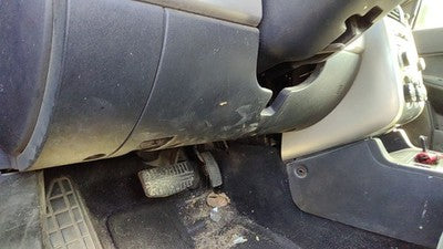 2004-2012 Mitsubishi Galant Lower Dash Under Column Knee Bolster Trim Panel Gray