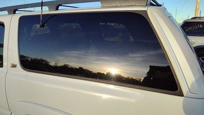 2000-2006 Chevy Suburban Driver Left Rear Quarter Glass Back Side Window Oem