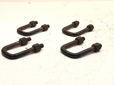 1961 Ford F100 Pickup Unibody Set Of Front Spring U-Bolts With Knuts Oem Leaf