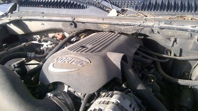 2001 Chevy Tahoe Engine Cover Top Plastic Shield Oem 5.3l