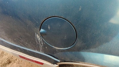 1989 Olds Cutlass Calais Fuel Tank Door With Hinge Gas Lid Filler Blue 2 Door
