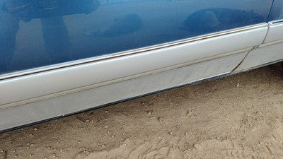 1989 Olds Cutlass Calais Driver Left Front Moulding From Door Trim Blue 2 Door