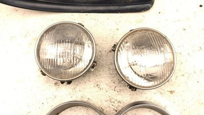 1964 Ford Thunderbird Driver Left Head Light Surround Door Trim Oem