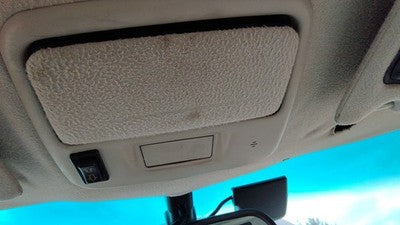 01 Cadillac Eldorado Center Overhead Console Dome Light Map Lamp Cubby Shale 155