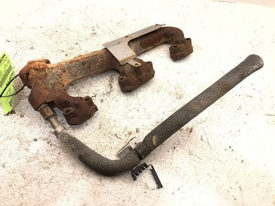 1996-1999 Chevy Silverado 1500 Driver Left Exhaust Manifol With Egr Tube 5.7L