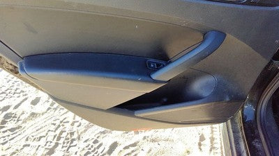 2012-2019 Vw Passat Driver Left Rear Door Trim Panel With Switches Back Black Tb