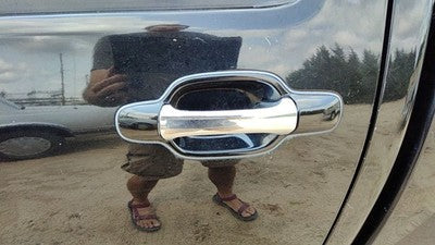 2004-2012 Gmc Canyon Driver Left Rear Outside Door Handle Oem Back Black 41U