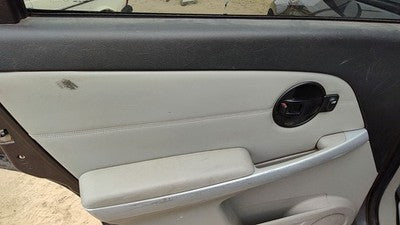 05-07 Chevy Equinox Driver Left Rear Door Trim Panel With Switches Back Gray 142