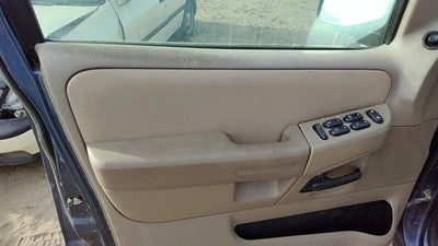 04-05 Ford Explorer Driver Left Front Door Trim Panel With Master Switch Tan Gp