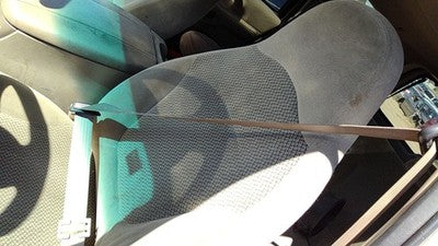 01-02 Ford Expedition Driver Left Front Seat Belt Retractor Oem Shoulder Tan Fh