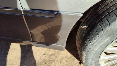 98-11 Lincoln Town Car Passenger Right Moulding From Fender Trim Strip Silver