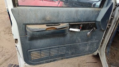 1991 Chevy Silverado 1500 Driver Left Front Door Trim Panel Manual Windows Blue