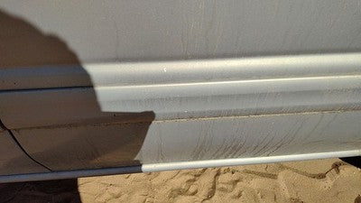 00 Venture Driver Left Rear Moulding From Door Oem Back Trim Strip Silver 17U