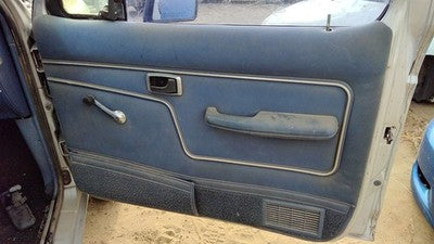 1987 Ford Ranger Passenger Right Front Door Trim Panel Manual Blue