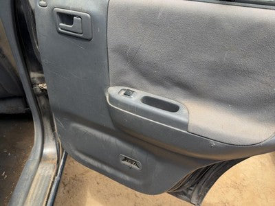 1998 Isuzu Rodeo Passenger Right Rear Door Trim Panel With Switches Back
