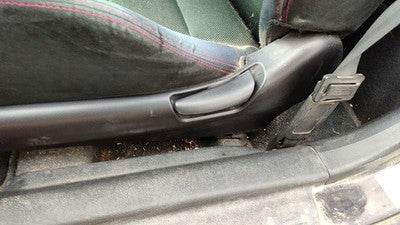 2004 Honda Civic Hatchback Si Driver Left Side Seat Trim Panel Oem Black Bk