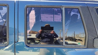 90-95 Nissan Pathfinder Driver Left Rear Side Window Door Glass Oem Back