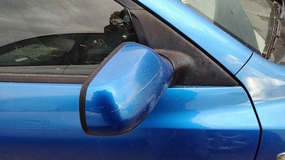 2004-2006 Mazda 3 Passenger Right Side Mirror Door Mounted Oem 27B Winning Blue