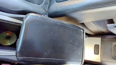 2007-2012 Gmc Acadia Center Console Lid Only Oem Arm Rest Fold Down Black