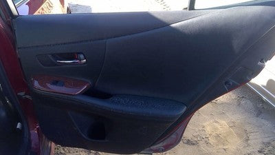 2010-2012 Lexus Hs250h Passenger Right Rear Inside Door Trim Panel Back Black 25