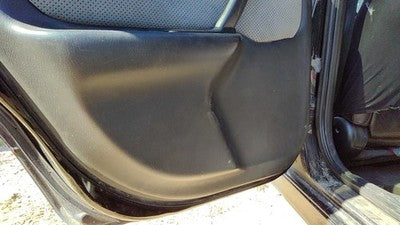 2002 Infiniti G20 Driver Left Rear Door Trim Panel With Switches Back Black