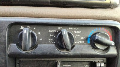 1995-1997 Ford Contour Temperature Control Module In Dash Heater Ac Head Unit