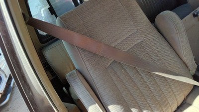 1988 Ford F150 Passenger Right Front Seat Belt Retractor Oem Shoulder Tan