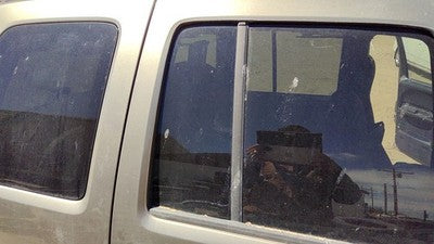 02-07 Liberty Passenger Right Rear Vent Window Back Door Glass With Frame Oem