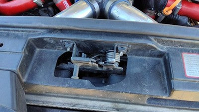 2000-2004 Audi A6 Hood Latch Assembly With Bracket Oem 4B0805588N