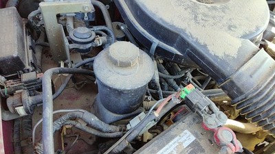 1996-1997 Nissan Hardbody Power Steering Fluid Remote Reservoir Tank Oem 2.4L