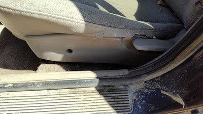 1997 Saturn Sl1 Driver Left Side Seat Trim Panel Oem Gray