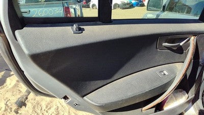 2004 Bmw X3 Driver Left Rear Door Trim Panel With Switches Back Gray 51423412989