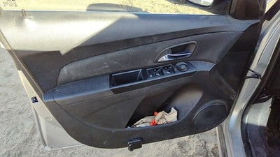 13-14 Chevy Cruze Driver Left Front Door Trim Panel With Master Switch Black Afo