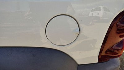 2002-2007 Jeep Liberty Fuel Tank Door With Hinge Gas Lid Oem Filler White Pw1