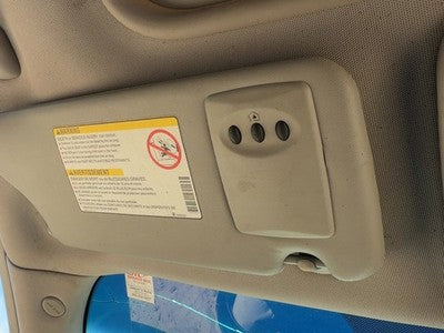 2004-2009 Cadillac Srx Driver Left Sun Visor Oem Gray 132 25756069
