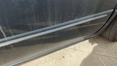 99-04 Chrysler 300M Passenger Right Front Moulding From Door Trim Strip Blue Pbq
