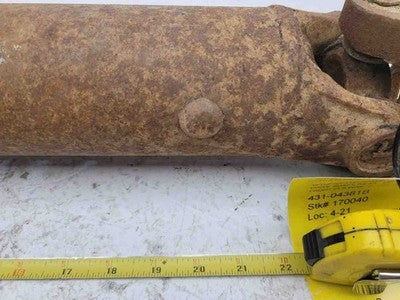 1999-2002 Ford F250 Super Duty Front Section Of Rear Driveshaft Oem 21.5 W-W