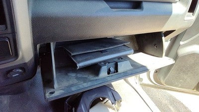 2009-2021 Dodge Ram 1500 Glove Box Assembly Complete Door With Latch Oem Black
