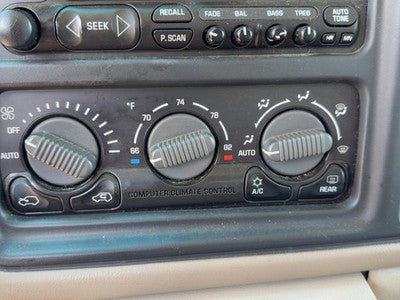 00-02 Chevy Suburban Automatic Temperature Control Module In Dash Heater Ac Oem