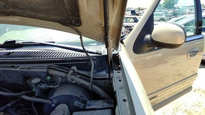 98-06 Lincoln Navigator Driver Left Hood Hinge Assembly Oem Gold Bi F65z16797ag