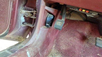1998 Buick Lesabre Driver Left Lower Kick Trim Panel Oem Red