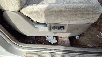 1994 Grand Cherokee Passenger Right Side Power Seat Switch With Trim Panel Gray
